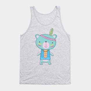 TeePee Bear Tank Top